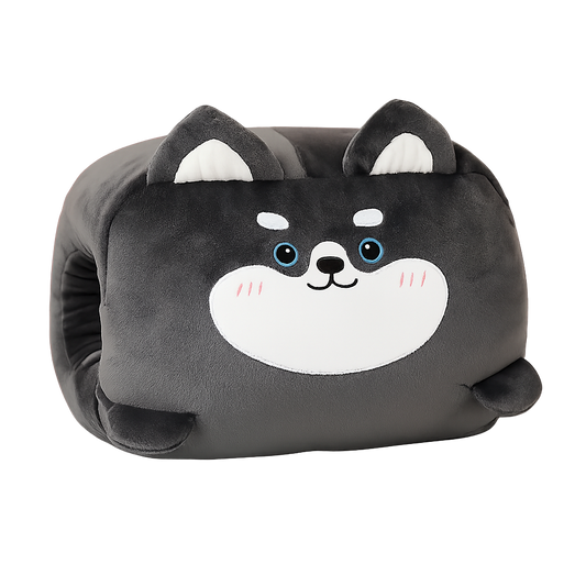 Fluffy-Hug Black Shiba