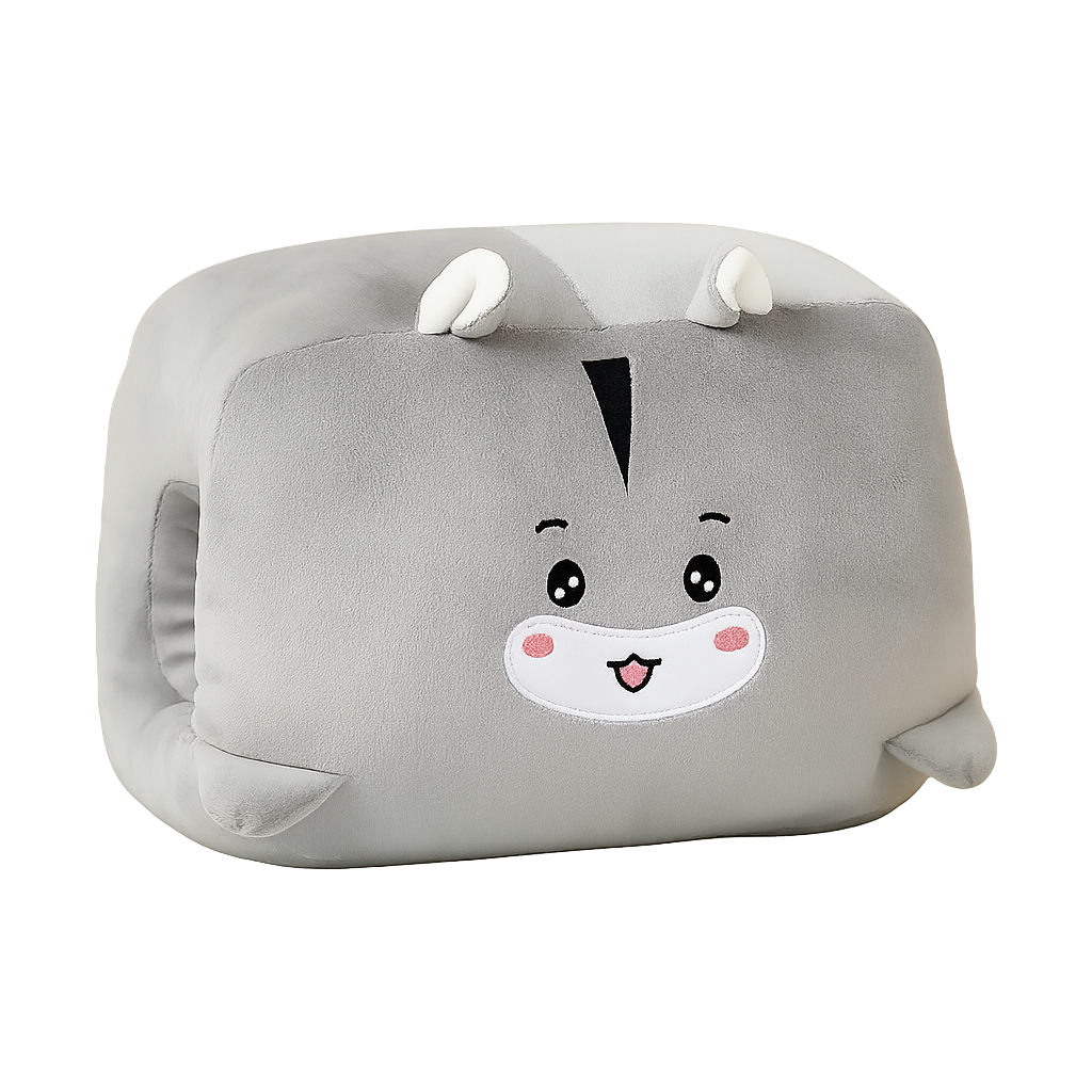 Fluffy-Hugs Pink Pig