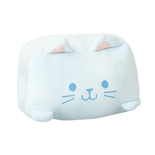 Fluffy-Hug Blue Cat