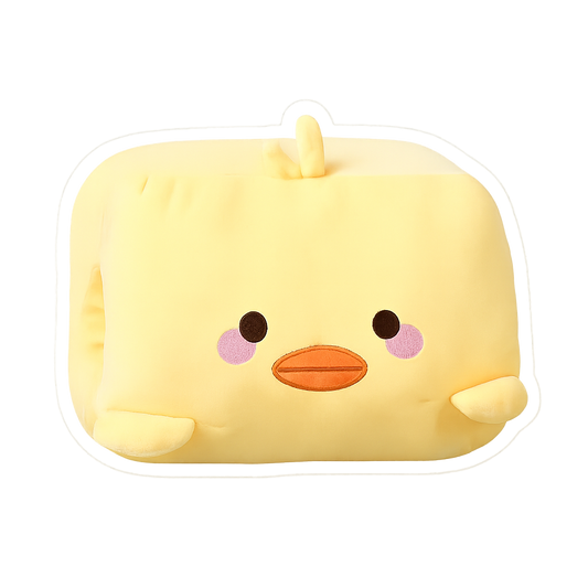 Fluffy-Hug Yellow Duck